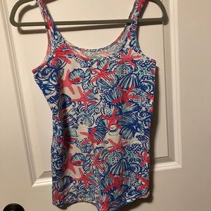 Lilly Pulitzer tank- cute print great condition